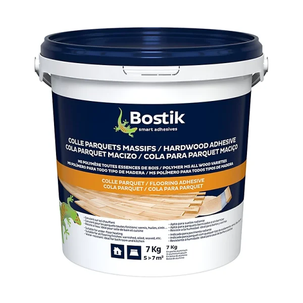 Castorama Colle Parquets Bostik Pour Parquets Massifs 7 Kg vente luxe pas cher 1