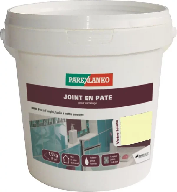 Castorama Joint En Pâte Parexlanko 1,5 Kg écru REMISE allant jusqu. 1