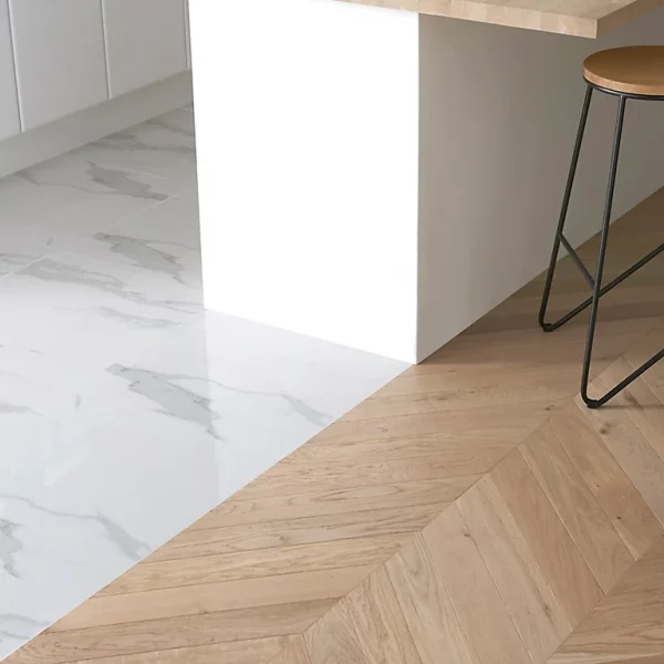 Castorama Parquet Contrecollé à Coller En Chêne GoodHome Eslov Finition Vernis Mat Coloris Naturel L.54 X L.9 X ép.1,4 Cm nouveau produit 1