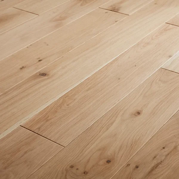 Castorama Parquet Massif à Coller En Chêne GoodHome Koping Finition Vernis Mat Coloris Naturel L.13 X ép.2 Cm grand choix 1