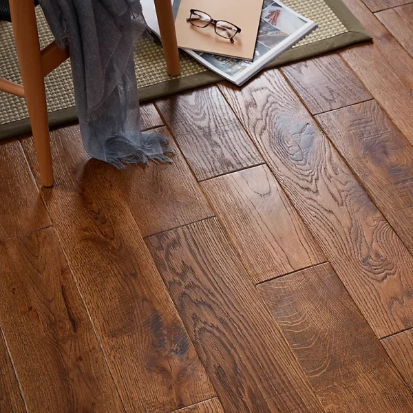 Nouvelle tendance Castorama Parquet Massif à Coller En Chêne GoodHome Skanor Finition Vernis Mat Coloris Naturel L.15 X ép.1,5 Cm 1