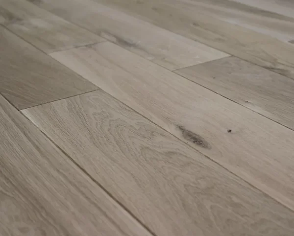 exclusivement disponibles Castorama Parquet Massif Clipsable En Chêne GoodHome Gabrielle Finition Brut Coloris Chêne Naturel L.12 X ép.1,5 Cm 1