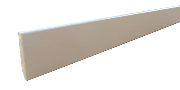 Castorama Plinthe Arêtes Vives Avec Bord Arrondi MDF Papier Blanc 240 X 8 Cm, ép.14 Mm comparez les prix 1