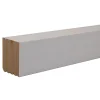 Castorama Plinthe Arêtes Vives MDF Prépeint 200 X 7 Cm, ép.10 Mm (vendu Par Lot De 5) marque pas cher 7