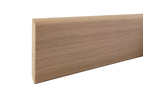 Castorama Plinthe Arrondie MDF Plaqué Chêne 200 X 7 Cm, ép.10 Mm (vendu Par Lot De 5) grande surprise 1