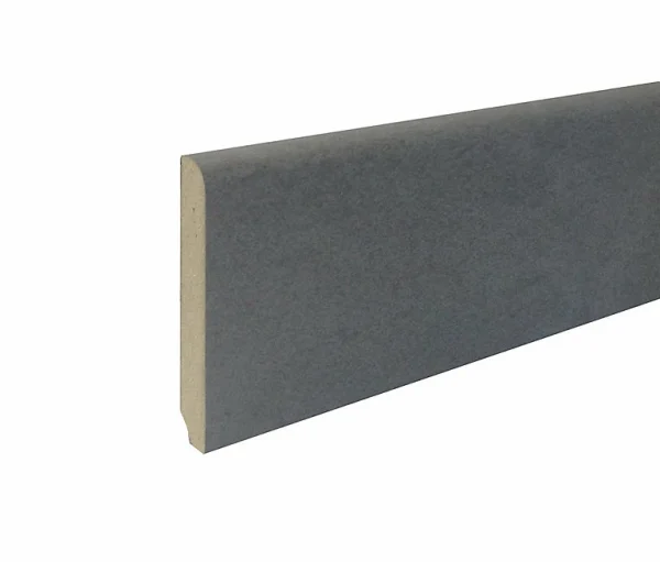 Castorama Plinthe Arrondie MDF Revêtu Papier Gris 240 X 8 Cm, ép.14 Mm Nouvelle tendance 1