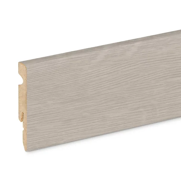 grand choix Castorama Plinthe Bois MDF Grise Pour Parquet Et Stratifié GoodHome Décor 45 L.220 X H.6 X ép.1,1 Cm 1