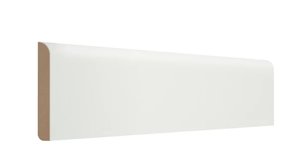 Castorama Plinthe MDF Arrondie Prépeint Blanc – 240 X 6,9 Cm, ép.9 Mm (vendue à La Pièce) Les achats en ligne 1