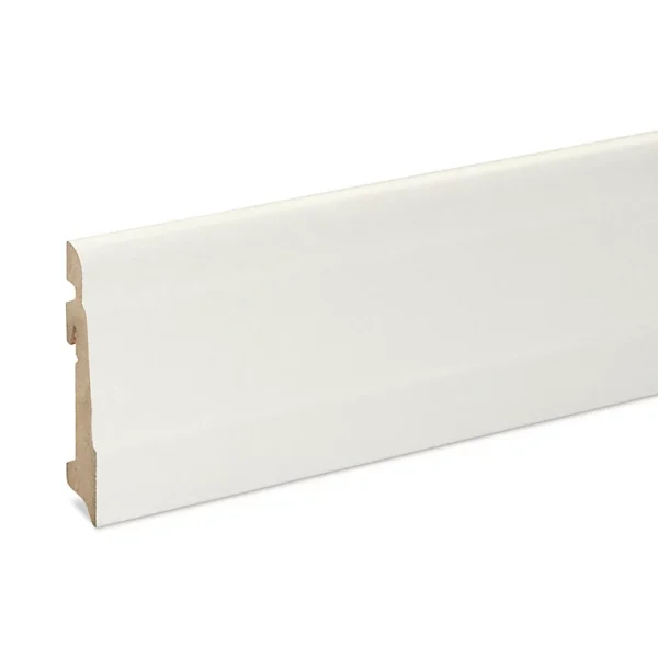 pas cher Castorama Plinthe MDF Blanc Art Déco GoodHome 220 X 10 Cm Décor 10 (vendue à La Pièce) 1