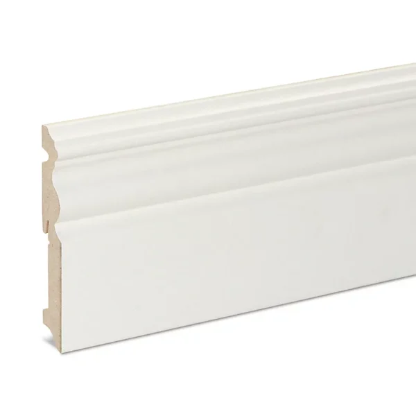 meilleur cadeau Castorama Plinthe MDF Blanc GoodHome 220 X 12 Cm Décor 10 (vendue à La Pièce) 1