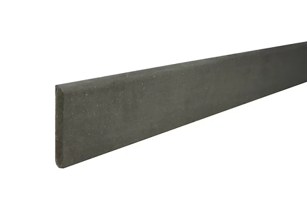 Castorama Plinthe Réversible MDF Hydro Gris 244 X 9,8 Cm, ép.12 Mm france 1