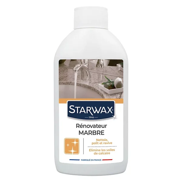 Castorama Rénovateur Marbre Et Pierres Naturelles Starwax 250ml marque pas cher en ligne 1