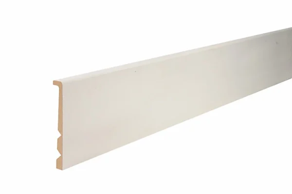 Achat Castorama Surplinthe MDF Prépeint Blanc 244 X 13,3 Cm, ép.22 Mm 1